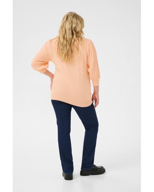 Kaffe White Pullover Loni