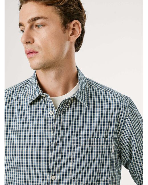 Pepe Jeans Hemd Colton in Blue für Herren