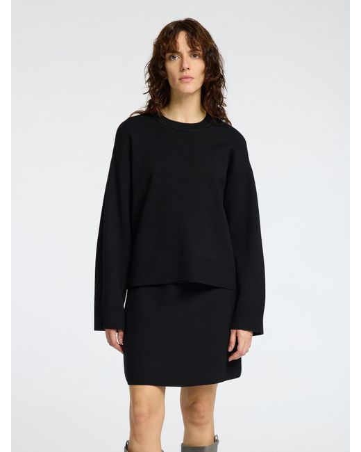 SELECTED Black Pullover