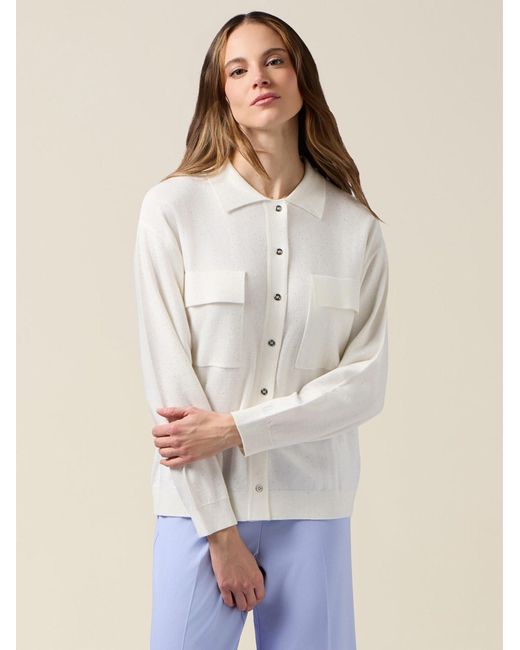 Oltre White Pullover