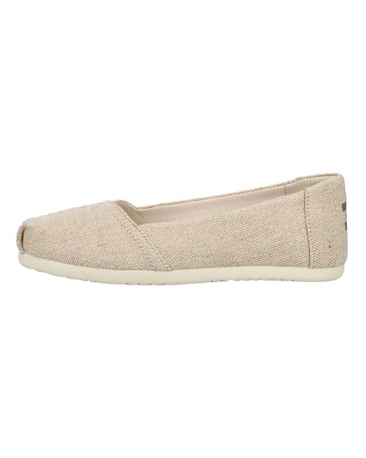 TOMS Natural Ballerinas Textil Ballerina
