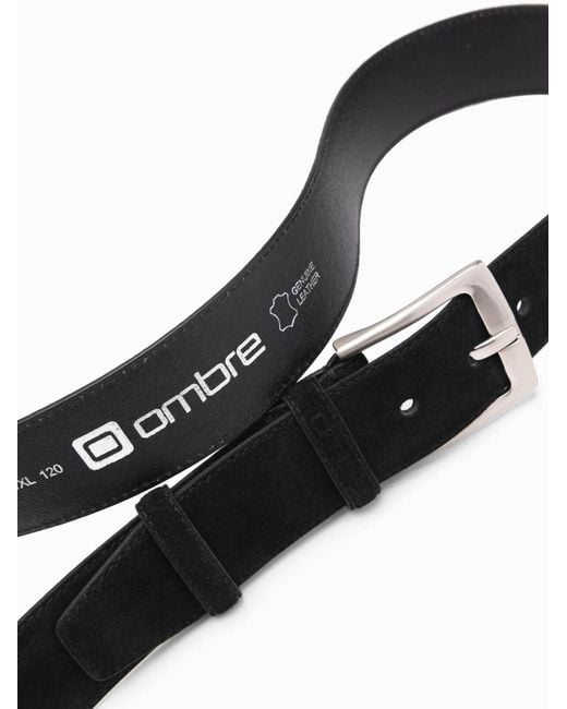 Ombre Gürtel in Black für Herren