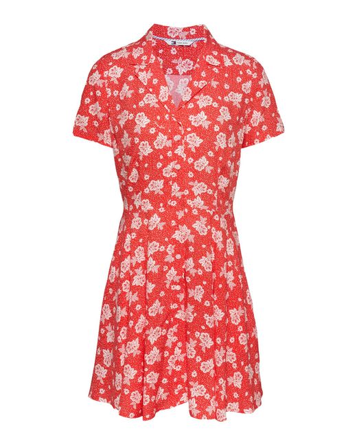 Tommy Hilfiger Red Kleid 'Hawaii'