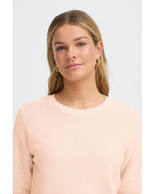 Fransa Natural Pullover Sinja