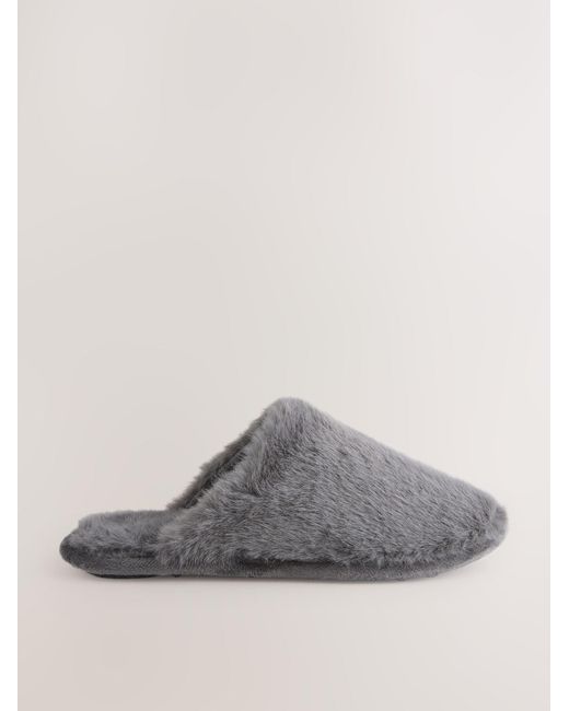 Next Gray Hausschuh