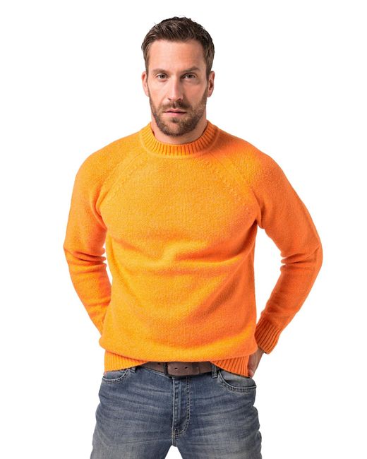 JP1880 Pullover in Orange für Herren