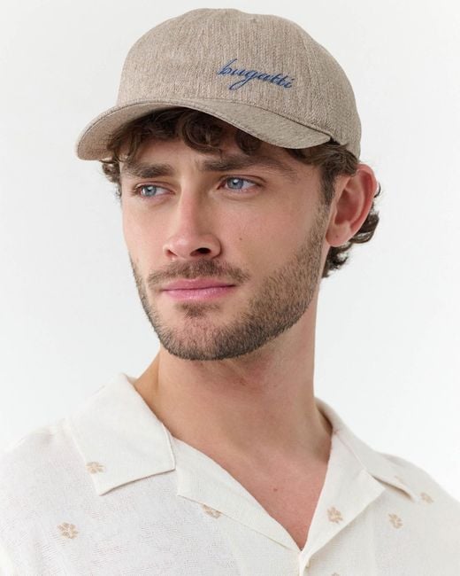 Bugatti Cap in Natural für Herren