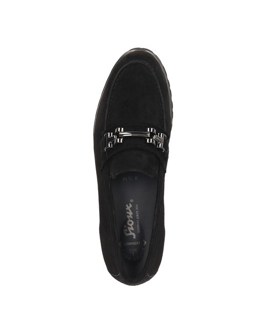 Sioux Black Slipper Meredith