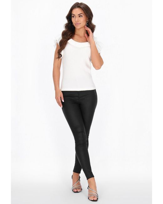 faina White Pullover