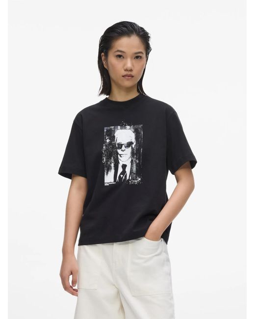 Karl Lagerfeld Black T-Shirt