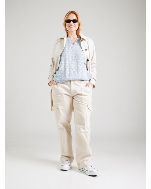Kaffe Blue Bluse 'Kcdiana