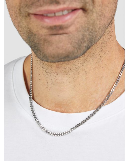 S.oliver Kette The Basics in White für Herren