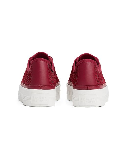 Tommy Hilfiger Red Sneaker