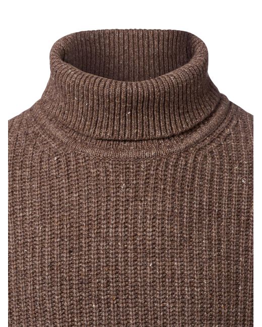 SELECTED Pullover Slhland in Brown für Herren