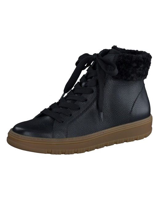Paul Green Black Schnürstiefelette