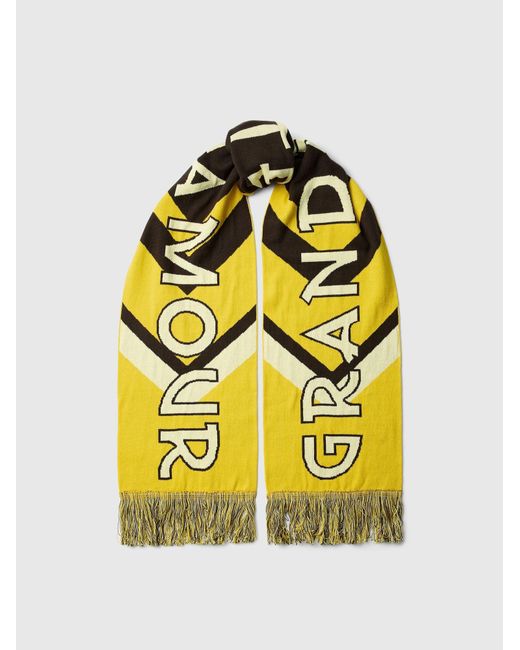 SELECTED Yellow Schal