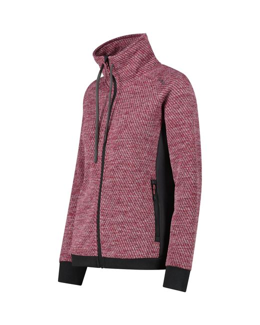 CMP Purple Strickjacke