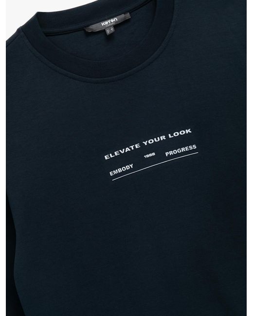 Koton Sweatshirt in Blue für Herren