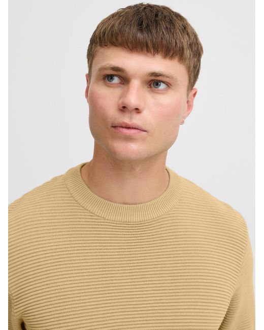 Solid Pullover Valencia in Natural für Herren
