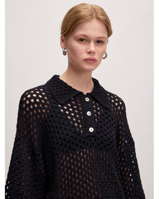EDITED Black Pullover Anayar