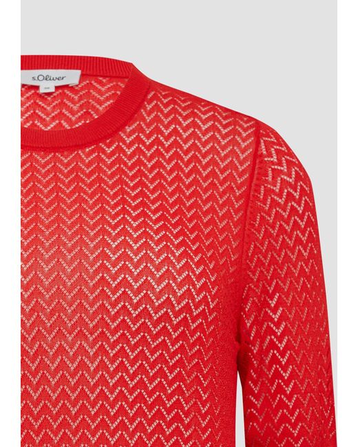 S.oliver Red Pullover