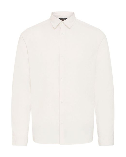 INDICODE Hemd Monko in White für Herren