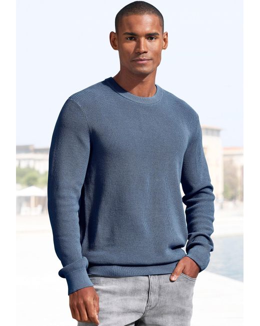 John Devin Pullover in Blue für Herren