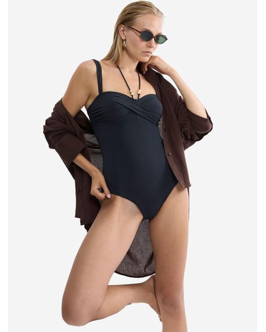 Triumph Black Badeanzug Label Summer Twist