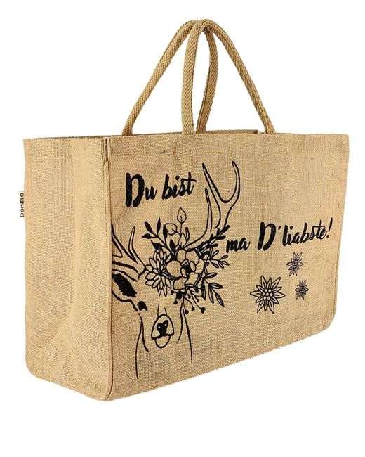 DOMELO Natural Strandtasche
