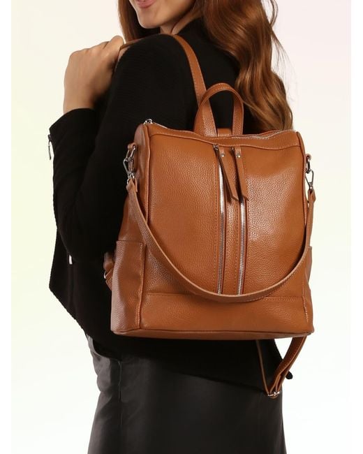 Toscanio Brown Rucksack