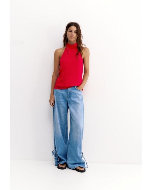Pull&Bear Red Top