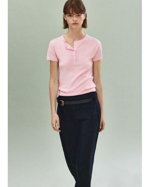Mango Pink Pullover Basinap
