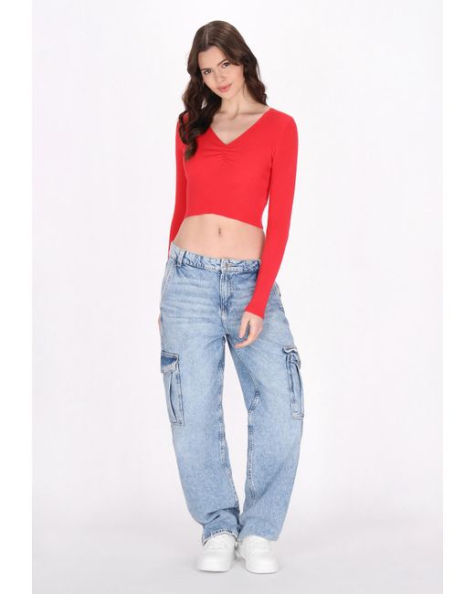 myMo Red Pullover Comfy
