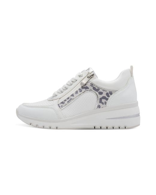Marco Tozzi White Schnürschuh