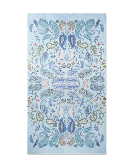 Codello Blue Schal Paisleymuster