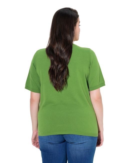 Ulla Popken Green Pullover