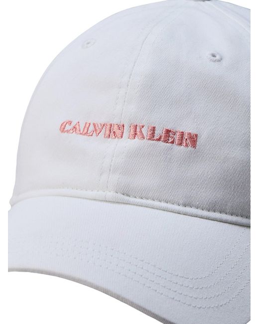Calvin Klein White Cap
