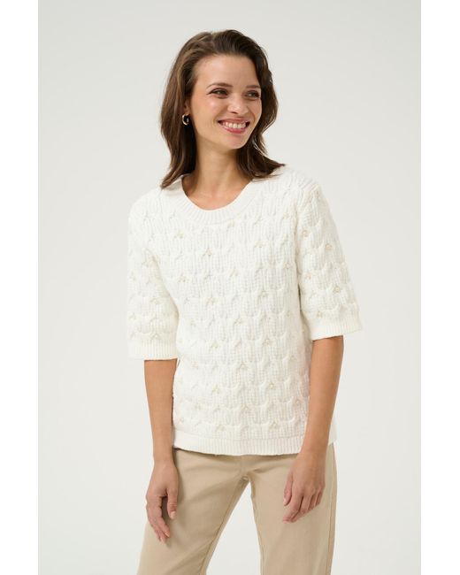 Kaffe White Pullover 'Rinya'
