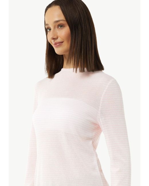 Comma, White Pullover