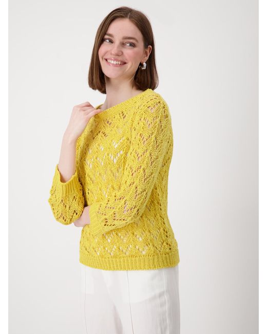 Monari Yellow Pullover