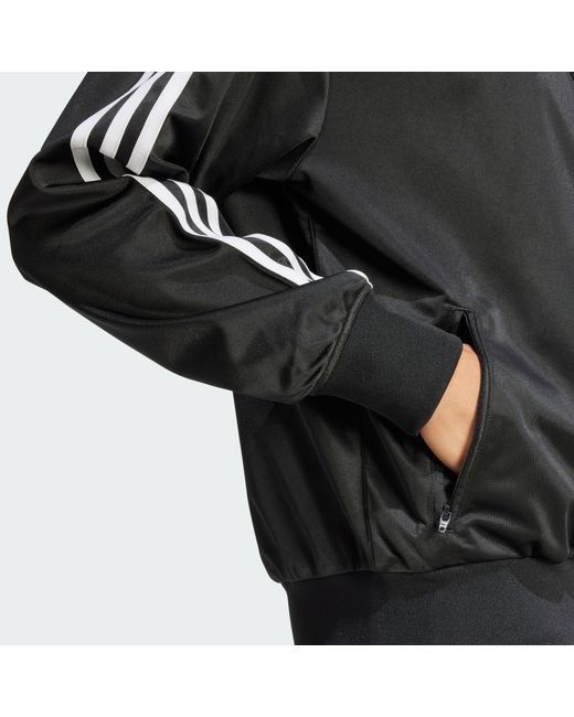 Adidas Originals Black Sweatjacke 'Adicolor Classic Firebird'