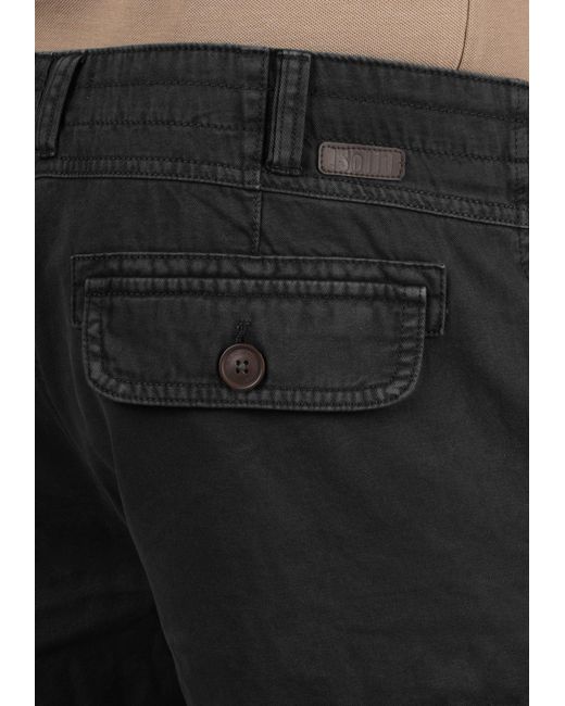 Solid Cargohose Vizela in Black für Herren