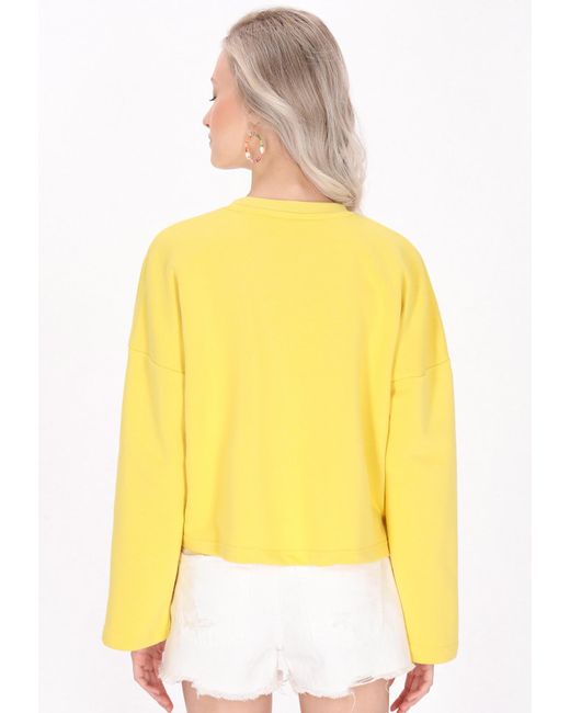 IZIA Yellow Sweatshirt