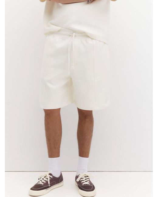 Pull&Bear Shorts in White für Herren