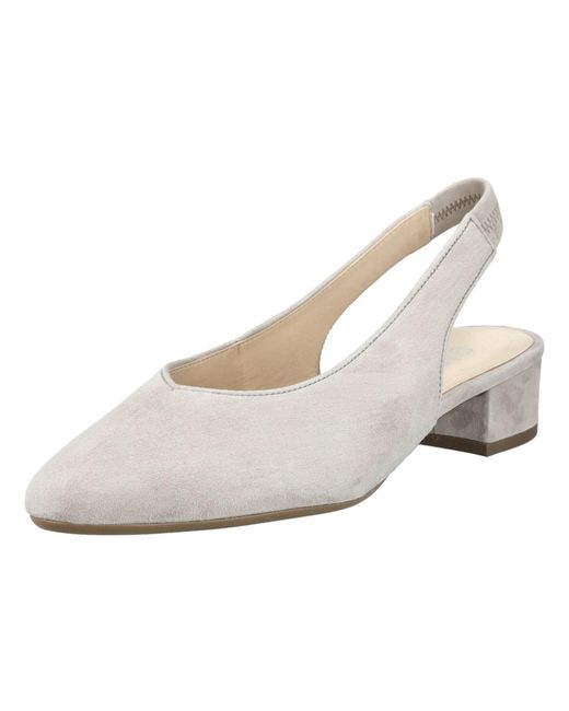 Gabor Natural Pumps Leder Slingpumps