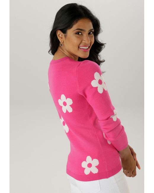 Aniston SELECTED Pink Pullover