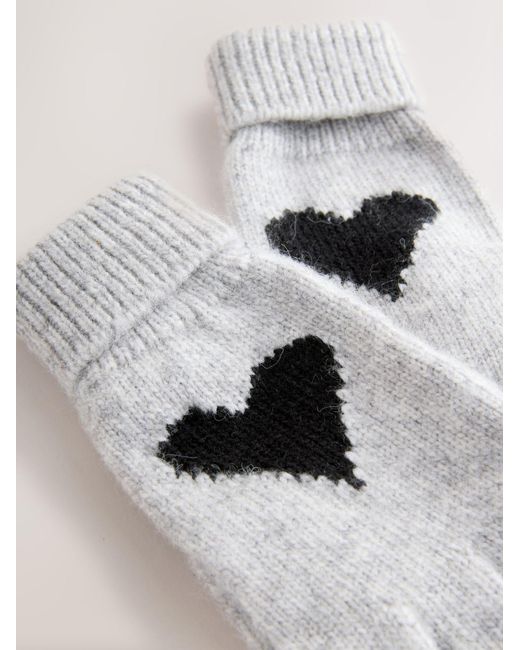 Next White Handschuhe