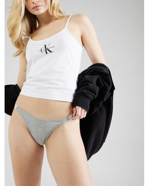 Calvin Klein White String