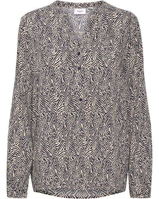 Saint Tropez Gray Bluse
