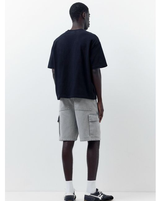 Pull&Bear Shorts in Gray für Herren